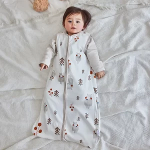 Baby Sleeping Bag Outfits Clothes Bedding Swaddle For Newborns Diaper Cocoon Baby Carriage Sack Cotton Bear Print Sleepsack
